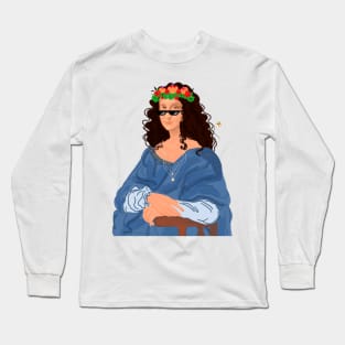 Kathygrippi Mona Lisa Long Sleeve T-Shirt